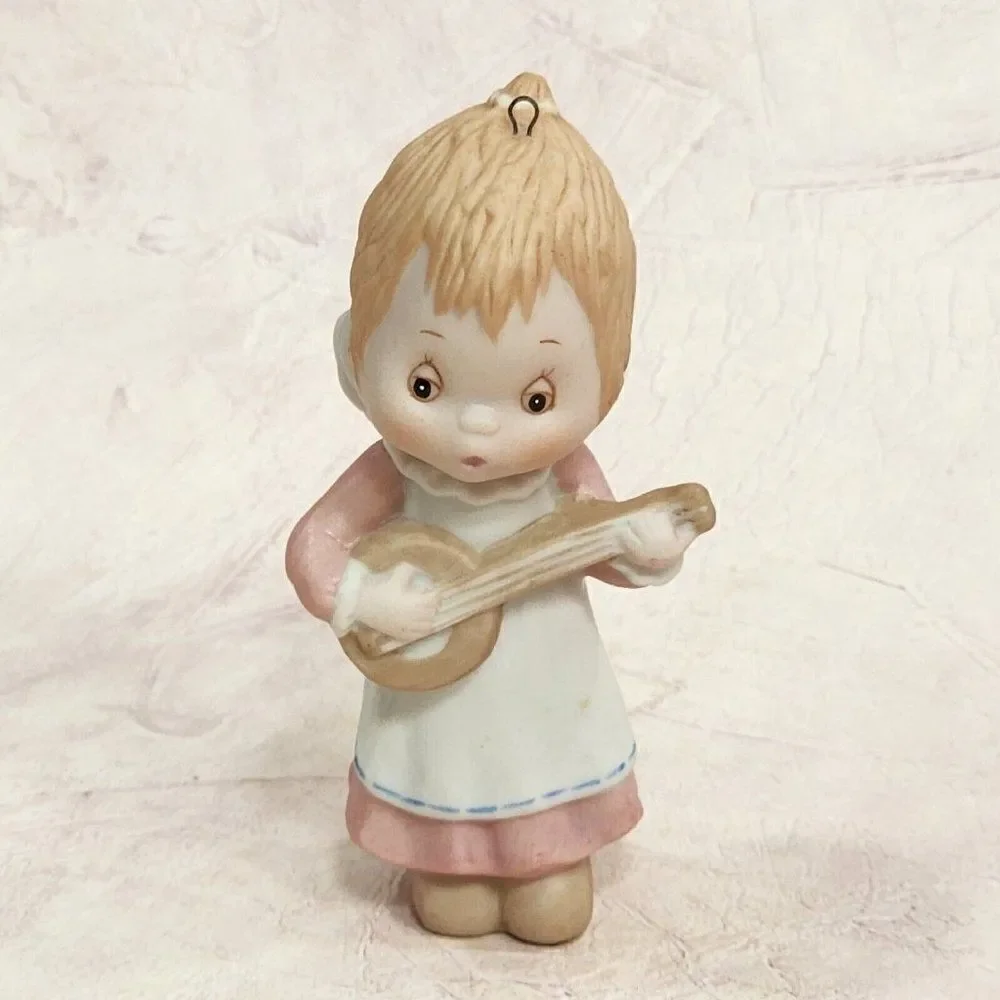 2 Hallmark Keepsake Christmas Ornaments KATYBETH/BETSEY CLARK Porcelain‎
